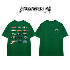 Áo Thun Stussy Stubby Trucks Graphic Cotton Cao Cấp Form Rộng Unisex Streetwears SG – STU070