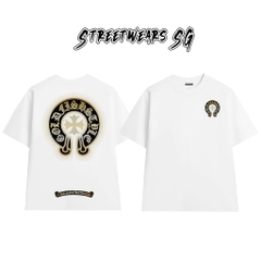 Áo Thun Chrome Goldfish Style Horseshoe Graphics Cotton Cao Cấp Form Rộng Unisex - Streetwears SG - CH61