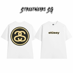 Áo Thun Stu Double S Logo Tee Cao Cấp Form Rộng - Streetwears SG - STU26