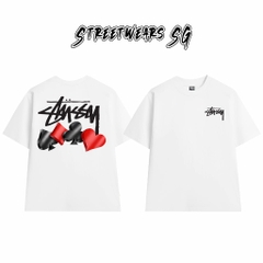 Áo Thun Stu Poker Cards Tee Cao Cấp Form Rộng - Streetwears SG - STU24