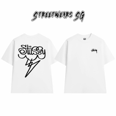 Áo Thun Stu Cloud Bolt Tee Cao Cấp Form Rộng - Streetwears SG - STU35