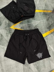 Quần Shorts Dù Chrome Hearts Winged Cross Circle Form Rộng – Streetwears SG