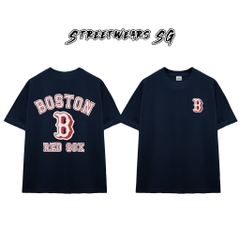 Áo thun Boston Red Sox Cao Cấp Form Rộng - Streetwears SG - STU75