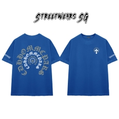Áo Thun Chrome Arch Circle Cross Graphics Cotton Cao Cấp Form Rộng Unisex - Streetwears SG - CH57