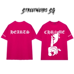 Áo Thun Chrome Finger Silence Cotton Cao Cấp Form Rộng Unisex - Streetwears SG - CH99