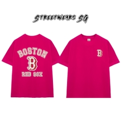 Áo thun Boston Red Sox Cao Cấp Form Rộng - Streetwears SG - STU75