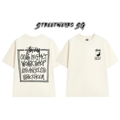 Áo thun Stu Legacy Workshop Cao Cấp Form Rộng - Streetwears SG - STU58