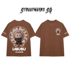 Áo Thun Chrome Heart Icon Labubu Street Style Cotton Cao Cấp Form Rộng Unisex - Streetwears SG - CH48