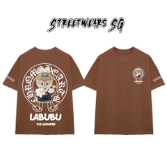 Áo Thun Chrome Heart Labubu Street Style Galaxy Cotton Cao Cấp Form Rộng Unisex - Streetwears SG - CH49