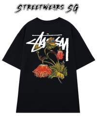 Áo thun Basic Stussy WITHERED FLOWER Tee - Streetwears SG - STU-17