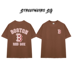 Áo thun Boston Red Sox Cao Cấp Form Rộng - Streetwears SG - STU75