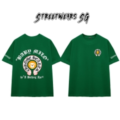 Áo Thun Chrome Heart Graphic Multicolor Baby Milo Cotton Cao Cấp Form Rộng Unisex - Streetwears SG - CH45