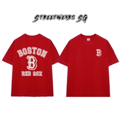 Áo thun Boston Red Sox Cao Cấp Form Rộng - Streetwears SG - STU75