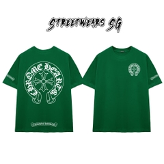 Áo Thun Chrome Heart Original Horseshoe Gothic Arch Cotton Cao Cấp Form Rộng Unisex - Streetwears SG - CH41