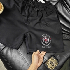 Quần Shorts Nỉ Chrome Hearts Wheel Cross Form Rộng – Streetwears SG