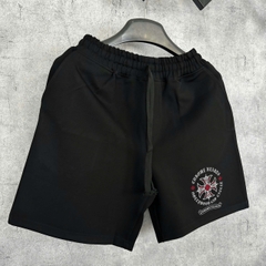 Quần Shorts Nỉ Chrome Hearts Wheel Cross Form Rộng – Streetwears SG