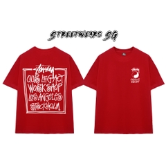 Áo thun Stu Legacy Workshop Cao Cấp Form Rộng - Streetwears SG - STU58