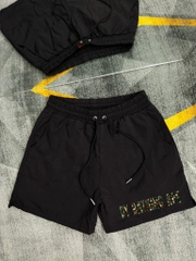 Quần Shorts Dù BAPE Camo Form Rộng – Streetwears SG