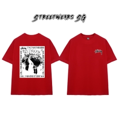Áo thun Stu Wax Rain Cao Cấp Form Rộng - Streetwears SG - STU79