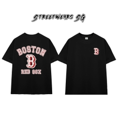 Áo thun Boston Red Sox Cao Cấp Form Rộng - Streetwears SG - STU75