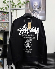 Áo Sweater Stussy City Series Form Rộng Unisex - Streetwears SG - SWSTU-10