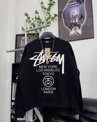 Áo Sweater Stussy City Series Form Rộng Unisex - Streetwears SG - SWSTU-10