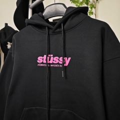 Áo Hoodie Stussy International Worldwide Tribe Cotton Form Rộng Unisex - Streetwears SG - HDSTU-2