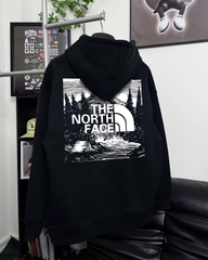 Áo Hoodie The North Face Graphic Landscape Cotton Form Rộng Unisex - Streetwears SG - HDTNF-1