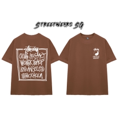 Áo thun Stu Legacy Workshop Cao Cấp Form Rộng - Streetwears SG - STU58