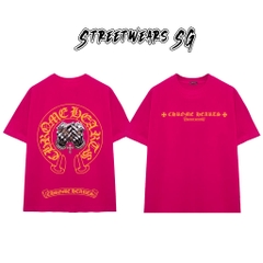 Áo Thun Chrome Heart Brotherhood Edition Gothic Cotton Cao Cấp Form Rộng Unisex - Streetwears SG - CH42