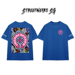 Áo Thun Chrome Heart Graphic Multicolor Style Cotton Cao Cấp Form Rộng Unisex - Streetwears SG - CH44