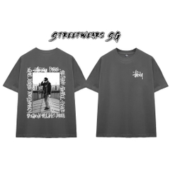 Áo thun Stussy International Paris Cao Cấp Form Rộng - Streetwears SG - STU46