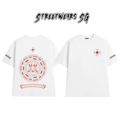 Áo Thun Chrome Geometric Symbol Cotton Cao Cấp Form Rộng Unisex - Streetwears SG - CH75