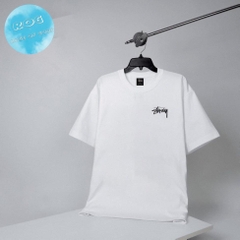 [Premium] Áo thun Unisex Stüssy Xúc Xắc Màu Sắc Xanh Dương