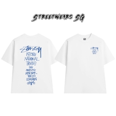 Áo thun Stu Blue International Cao Cấp Form Rộng - Streetwears SG - STU73