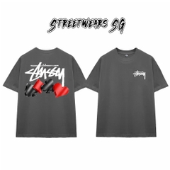 Áo Thun Stu Poker Cards Tee Cao Cấp Form Rộng - Streetwears SG - STU24