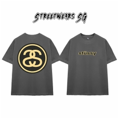 Áo Thun Stu Double S Logo Tee Cao Cấp Form Rộng - Streetwears SG - STU26