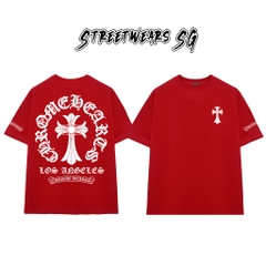 Áo Thun Chrome Cross Los Angeles Graphics Cotton Cao Cấp Form Rộng Unisex - Streetwears SG - CH60