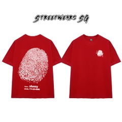 Áo thun Stu FingerPrint Cao Cấp Form Rộng - Streetwears SG - STU80