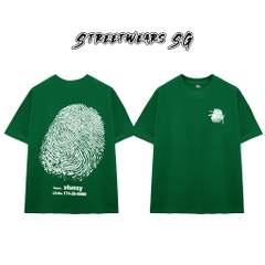 Áo thun Stu FingerPrint Cao Cấp Form Rộng - Streetwears SG - STU80