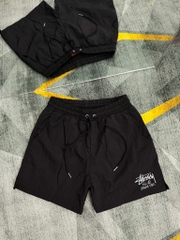 Quần Shorts Dù Stussy Signature Laguna Form Rộng – Streetwears SG