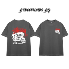 Áo thun Stu Fxck Addiction Cao Cấp Form Rộng - Streetwears SG - STU81
