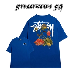 Áo thun Basic Stussy WITHERED FLOWER Tee - Streetwears SG - STU-17