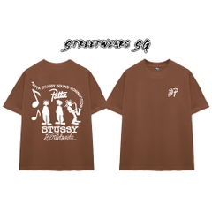 Áo thun Stu Patta Worldwide Cao Cấp Form Rộng - Streetwears SG - STU55