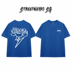 Áo Thun Stu Cloud Bolt Tee Cao Cấp Form Rộng - Streetwears SG - STU35