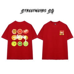 Áo thun Stu Citrus Slices Cao Cấp Form Rộng - Streetwears SG - STU87