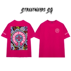 Áo Thun Chrome Heart Graphic Multicolor Style Cotton Cao Cấp Form Rộng Unisex - Streetwears SG - CH44