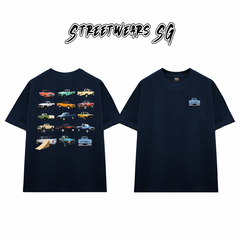 Áo Thun Stussy Stubby Trucks Graphic Cotton Cao Cấp Form Rộng Unisex Streetwears SG – STU070