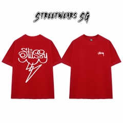 Áo Thun Stu Cloud Bolt Tee Cao Cấp Form Rộng - Streetwears SG - STU35
