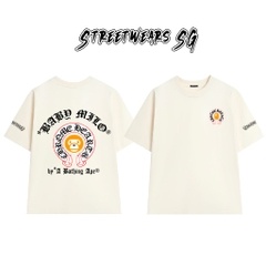 Áo Thun Chrome Heart Graphic Multicolor Baby Milo Cotton Cao Cấp Form Rộng Unisex - Streetwears SG - CH45